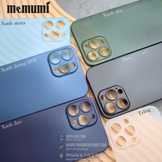 [Ship hỏa tốc] Ốp lưng iPhone series - Memumi siêu mỏng 0.3mm