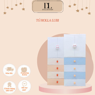 Tủ 5 tầng gấu thỏ holla