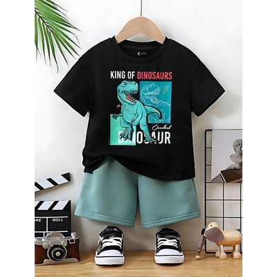 Áo phông bé trai cho bé cân nặng từ 15-40kg - Áo thun trẻ em Loza Kids - AT010