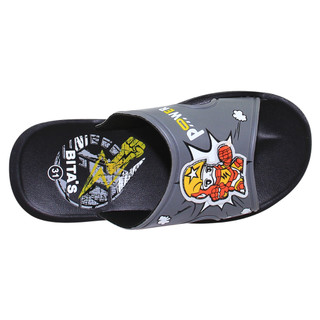 Dép quai ngang bé trai Bita's DEN.79 (Đỏ + Xám + Xanh dương)