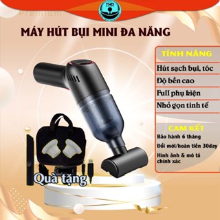 Máy hút bụi mini cầm tay TMD - Nhỏ gọn hút đa năng mọi ngóc ngách, lực hút mạnh, sử dụng lâu dài |BH 6 tháng