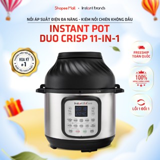 Nồi áp suất có chiên không dầu đa năng Instant Pot DUO CRISP 80 11in1, dung tích 8L, Bảo hành chính hãng 12 tháng