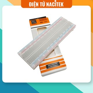 Test board, bread board 165x54mm 830 lỗ - 165x54mm 840 lỗ - 85x55mm 400 lỗ - mini