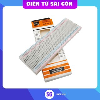 Test board, bread board 165x54mm 830 lỗ - 165x54mm 840 lỗ - 85x55mm 400 lỗ - Mini