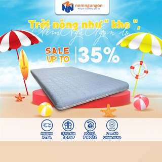 Đệm Topper nệm Foam Kingroll cao cấp dày 5cm đủ kích thước có thun ràng - Đàn hồi nâng đỡ và êm ái