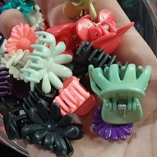 Kẹp tóc mái nhựa nhiều màu nhiều kiểu