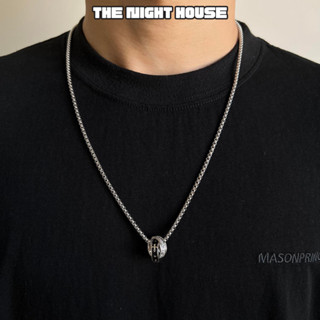  Vòng Cổ Chrome Heart Mặt Hình Thời Trang Nam Nữ Phong Cách Hip Hop The Night House -Dây Chuyền CH Nam Nữ 