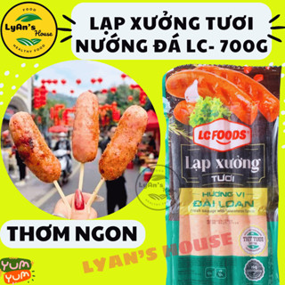  LẠP XƯỞNG Tươi Hương Vị Đài Loan Lacusina LC 700g 10 Cây BEVIN xúc xích lạp xưởng nướng đá giao hàng hỏa tốc HCM 