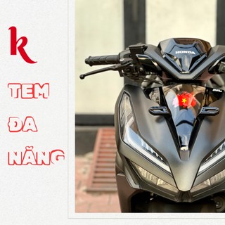 Tem decal lá cờ Việt Nam dán xe, điện thoại, laptop sticker trang trí đa năng