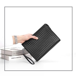 Clutch nam da bò thật cl144vb - 100% da thật, bh 3 năm