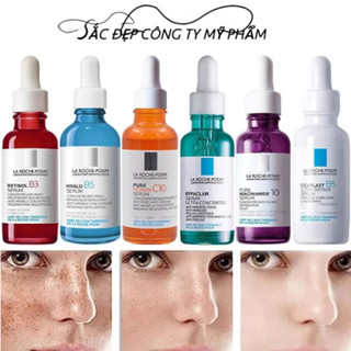Serum Dưỡng Chất La Roche Posay Hyalu B5, Retinol B3, Vitamin C10 Pháp 30ml