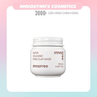 [MẪU MỚI 2023] Mặt nạ tro núi lửa Innisfree Super Volcanic Pore Clay Mask 2X
