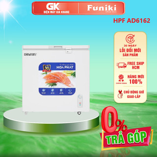 Hpf ad6162 - tủ đông hòa phát 162 lít hpf ad6162 - bảo hành chính hãng - miễn phí giao hcm