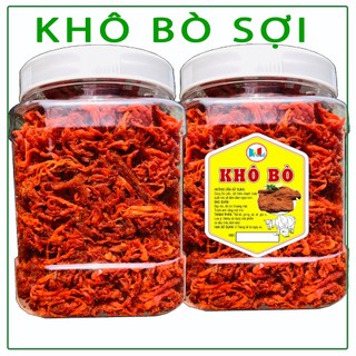 Khô Bò Xé Sợi 1KG = 2 Hũ - Bò Sợi ( Khô Heo Giả Bò )