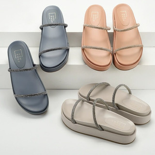 ORDER ☘️ Dép quai đá ngang xuất Âu 4cm 36-41