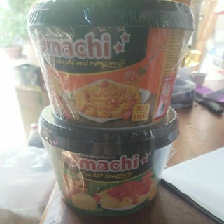 Tô mì Omachi trộn xốt phô mai trứng muối/ xốt spaghetti 105g