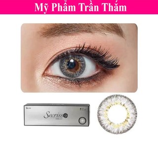 lens mắt gray ( màu xám ) đeo đi chơi, dự tiệc, cô dâu
