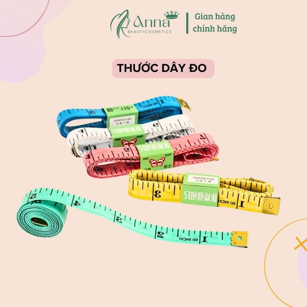 Thước Dây Đo Chiều Cao, số đo 3 vòng 150cm