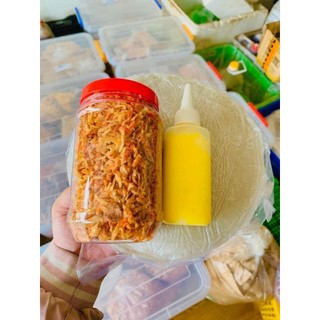 Bánh tráng phơi sương muối tép hành phi bơ