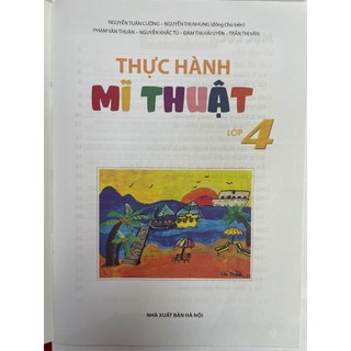 Sách Thực Hành Mĩ Thuật Lớp 4