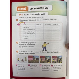 Sách Thực Hành Mĩ Thuật Lớp 4