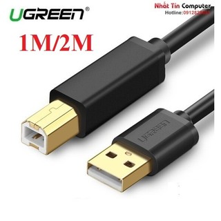 Cáp máy in usb 2.0 dài 1m/2m ugreen cao cấp - phân phối chính hãng