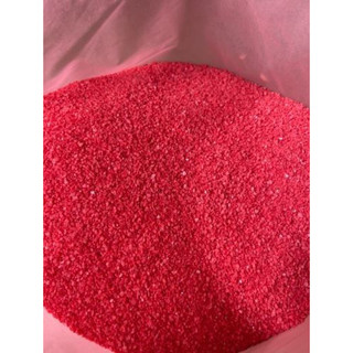 Cát đỏ trang trí hồ thuỷ sinh,cá lóc...trọng lượng 300g - Guppy Xanh
