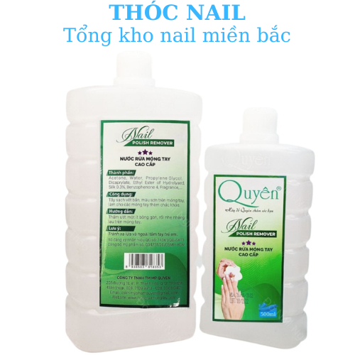 Quyên 1000ml cho thợ nail làm móng