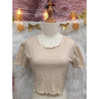 Áo Croptop 2 hand Hàn Quốc hiệu Fado shop- Size L