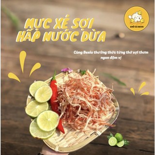 Khô mực xé sợi hấp cốt dừa