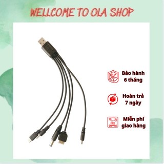 Cáp sạc đa năng 5 đầu tiện lợi b1101