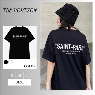 Áo thun Local Brand THE HORIZON - SAINT PARIS, áo phông nam nữ unisex form rộng 100% COTTON