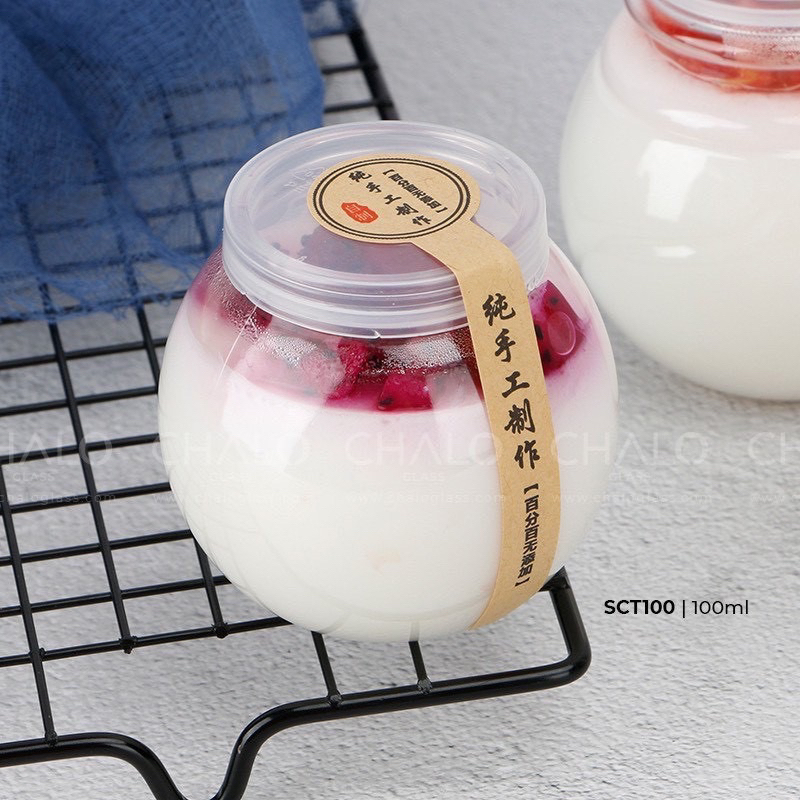 hủ thuỷ tinh tròn 100ml
