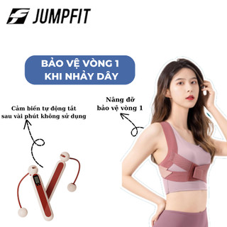 Combo nhảy dây giảm cân JUMPFIT khắc phục gù lưng, bảo vệ vòng 1 khi tập thể thao, gym,yoga