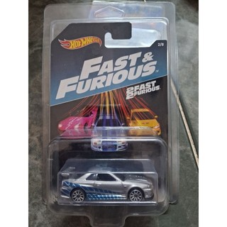 Hot wheels nissan skyline gtr r34 fast and furious, hàng hiếm