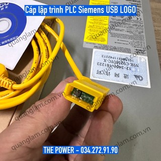 Cáp lập trình PLC USB Siemens LOGO