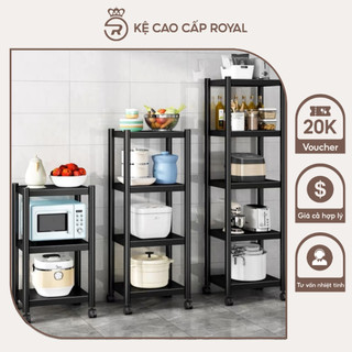 Kệ để đồ đa năng ROYAL kệ nhà bếp cao cấp sơn tĩnh điện bền đẹp có khả năng chịu lực cao