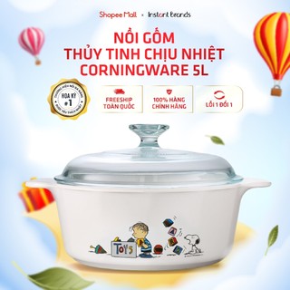 Nồi Gốm Thuỷ Tinh Chịu Nhiệt Corningware Phiên Bản Giới Hạn Snoopy 5L