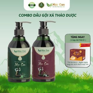 Dầu gội thảo dược Mộc Can - Ngăn ngừa rụng tóc, gàu nấm, kich thich mọc tóc 500ml