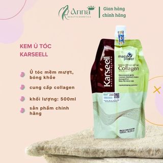 Ủ tóc collagen- Karseell- 500ml siêu mượt phục hồi tóc hư tổn CAM KẾT CHUẨN AUTH