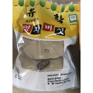 GIÁ HỦY DIỆT: NẤM LINH CHI VÀNG NHẠT TÚI HÌNH QUỐC KỲ HÀN QUỐC (1KG)