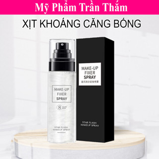 Xịt Khoáng Ngọc Trai Khóa Lớp Makeup Trang Điểm Giữ Ẩm Lớp Nền Giúp Da Căng Bóng Chính Hãng