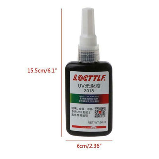 Keo uv locttlf 3018 trong suốt không bóng dán kính đồng hồ