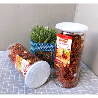 Khô heo cháy tỏi lon 300.gram