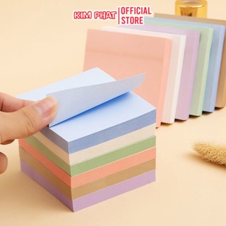 Tệp 100 Tờ Giấy Note Nhớ Ghi Chú Màu Pastel - Sunsky