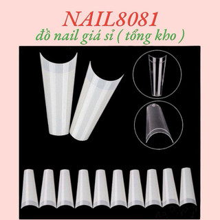 Móng nối thang , móng típ cúp c form thang túi 500 móng