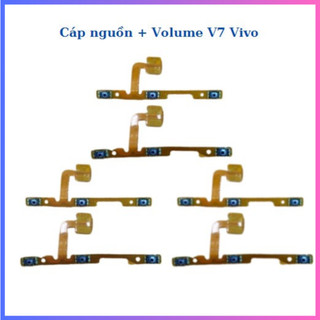 Cáp nguon + Volume vivo V7 zin bóc máy