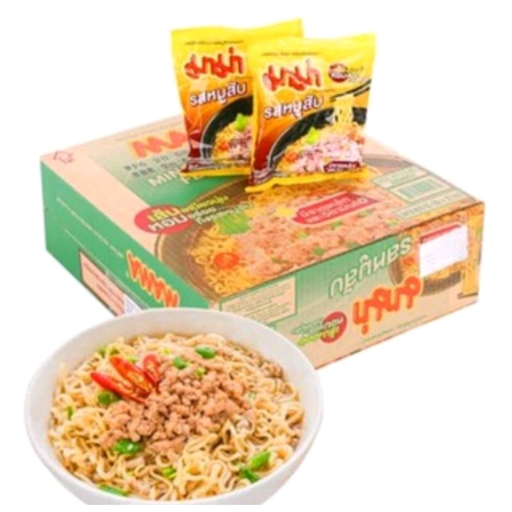 Mì Mama (Thịt bằm- chua cay- vịt tiềm) Thái Lan, thùng 30 gói