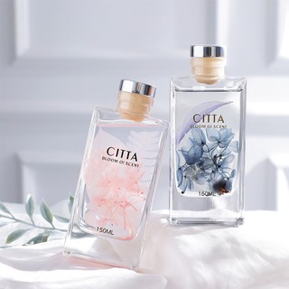 CITTA Tinh Dầu Thơm Phòng FLOWERS DREAM 150ml - Tinh Dầu Khuếch Tán Cắm Que Tạo Hương Thư Giãn