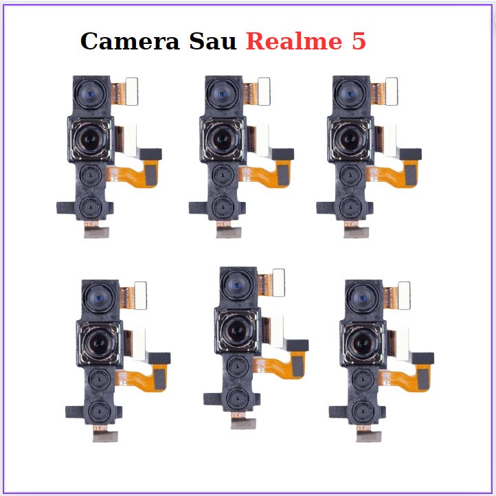 Camera sau Realme 5 (bộ 4 mắt camera)